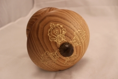 Double Vajra Top Engraving