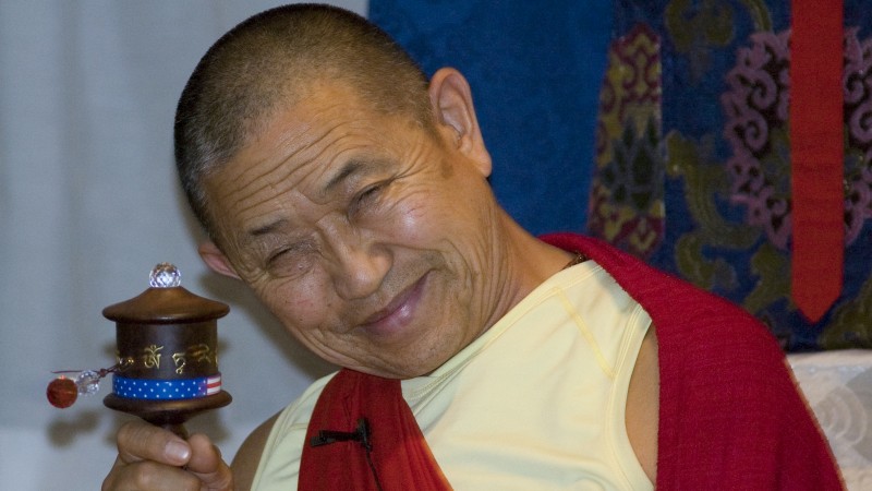 HE Garchen Rinpoche Teaching on the Nine Benefits of Mantra