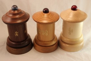 Standard prayer wheel woods