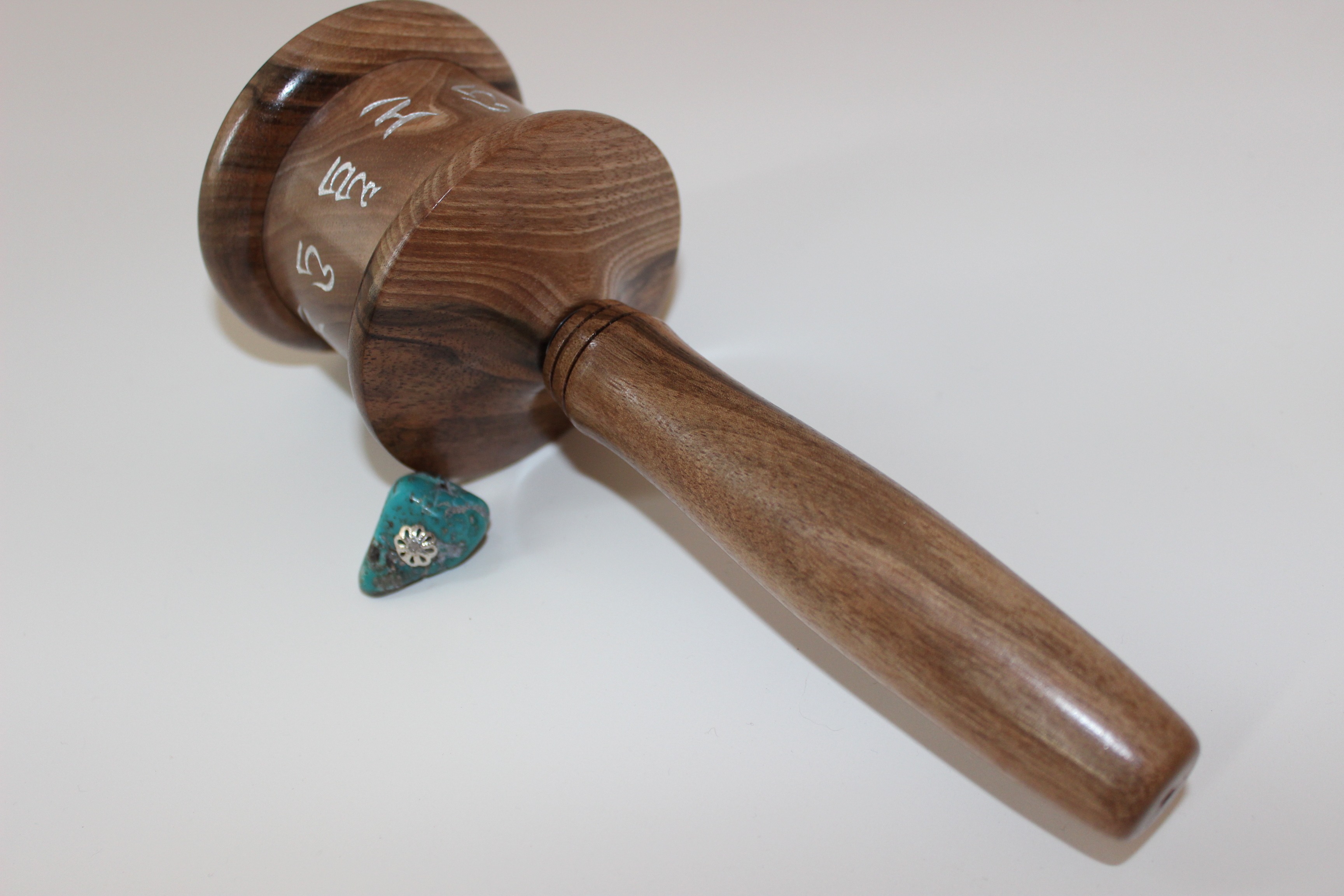 Green Tara Prayer Wheel Standard - Image 3