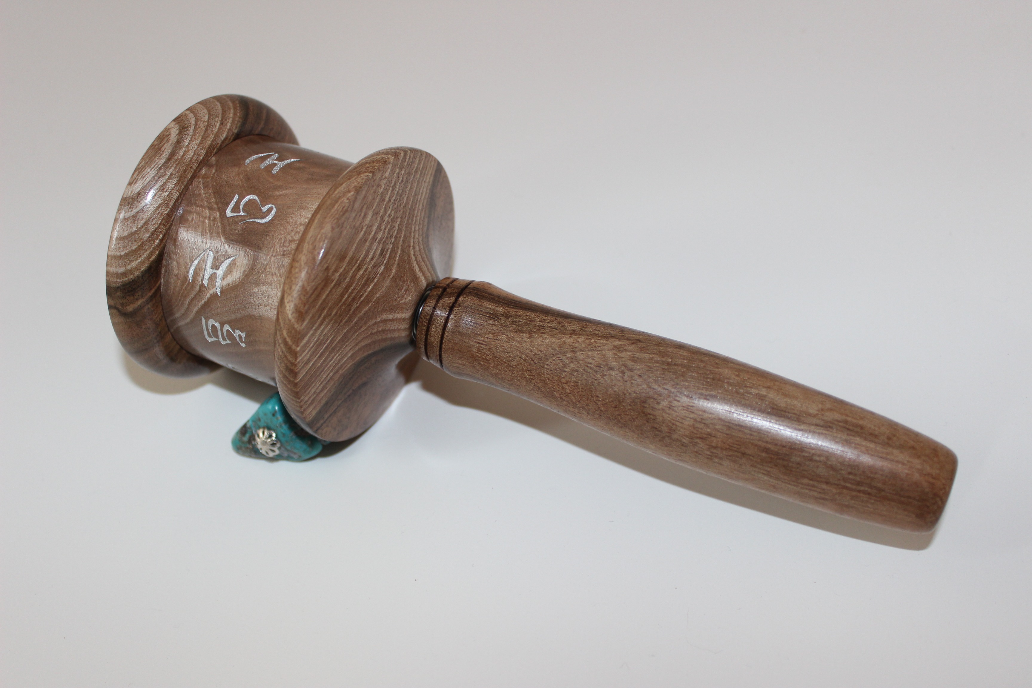 Green Tara Prayer Wheel Standard - Image 4