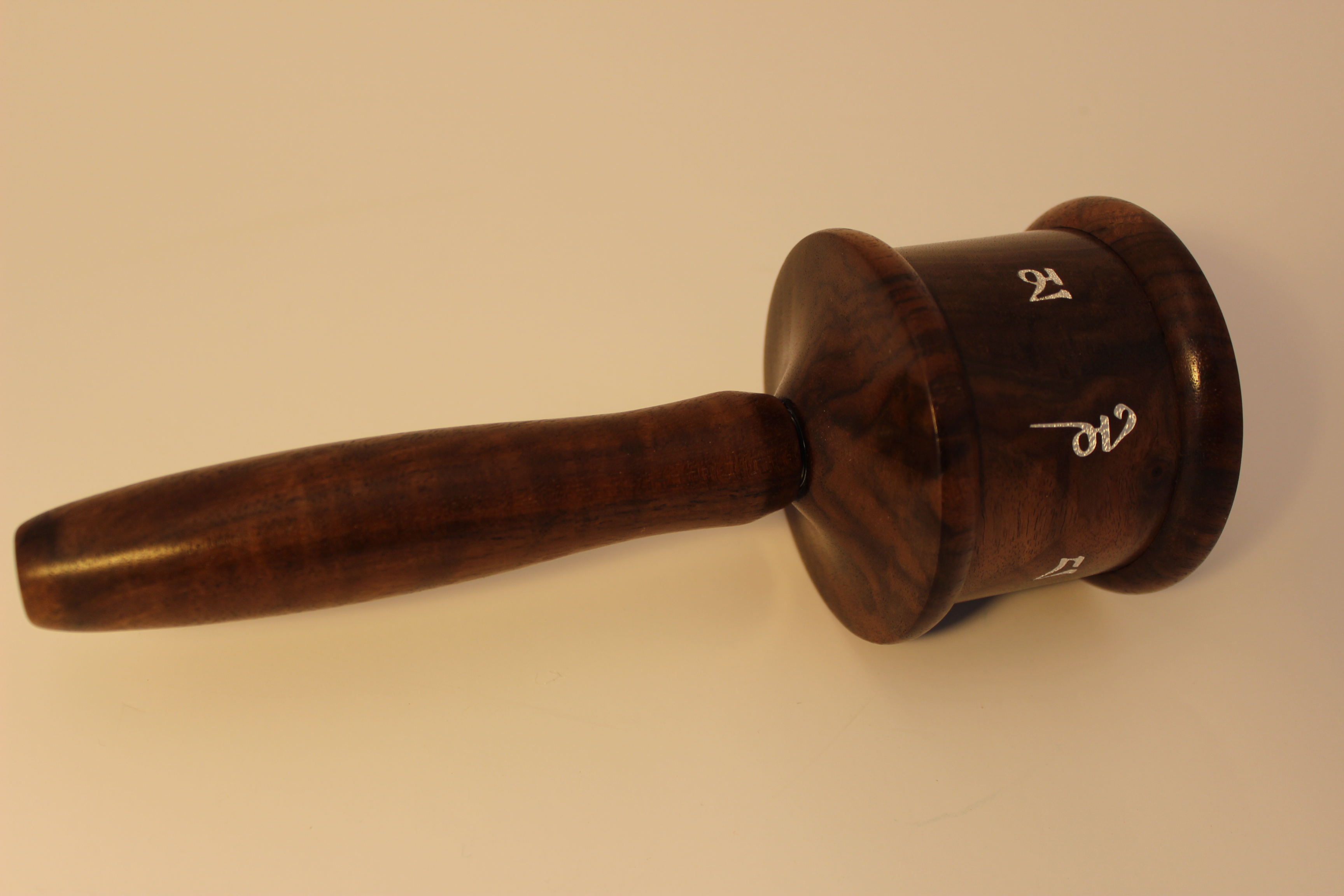 Walnut Prayer Wheel - Image 4