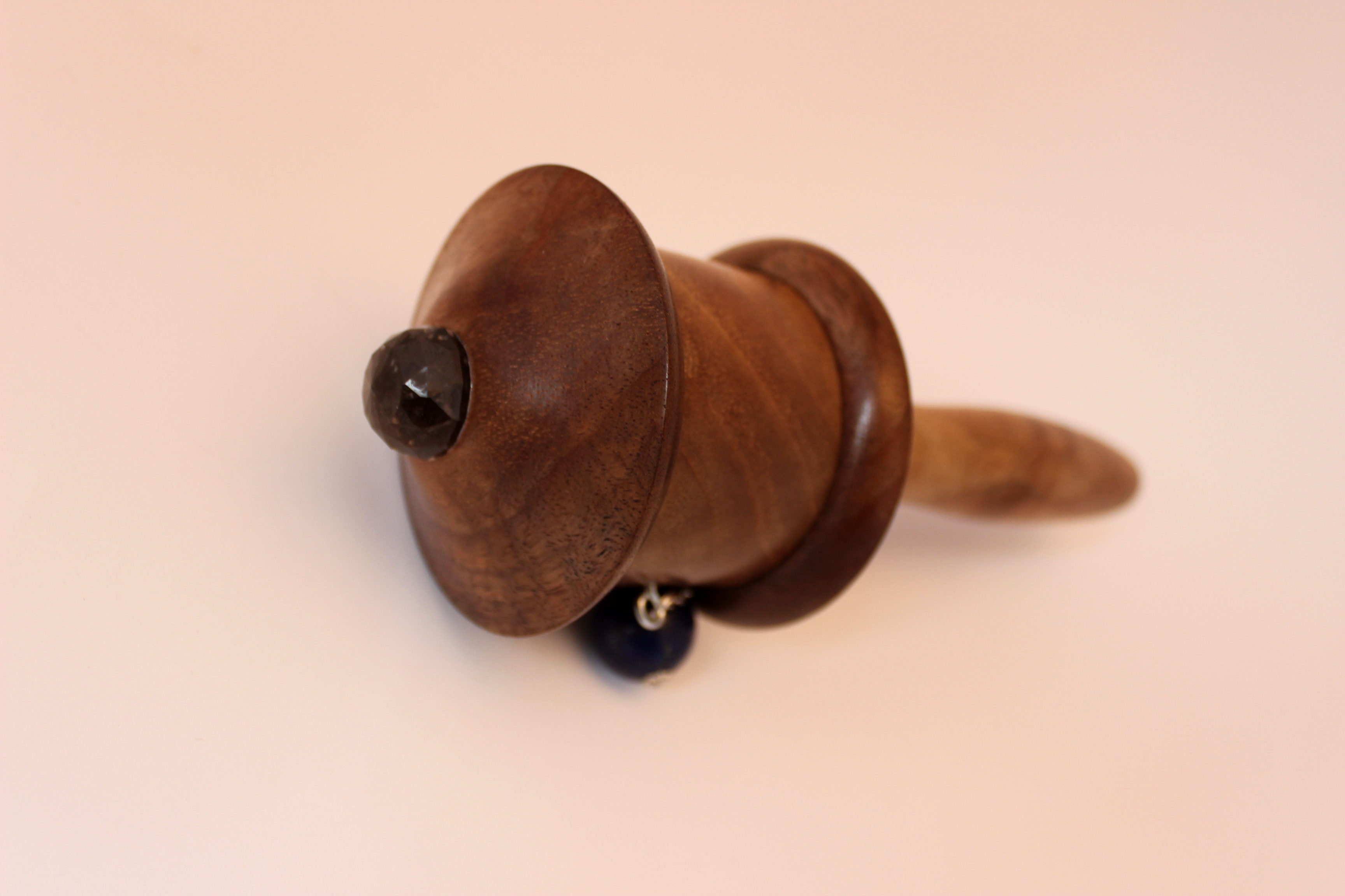 Medicine Buddha Prayer Wheel Walnut - Image 3