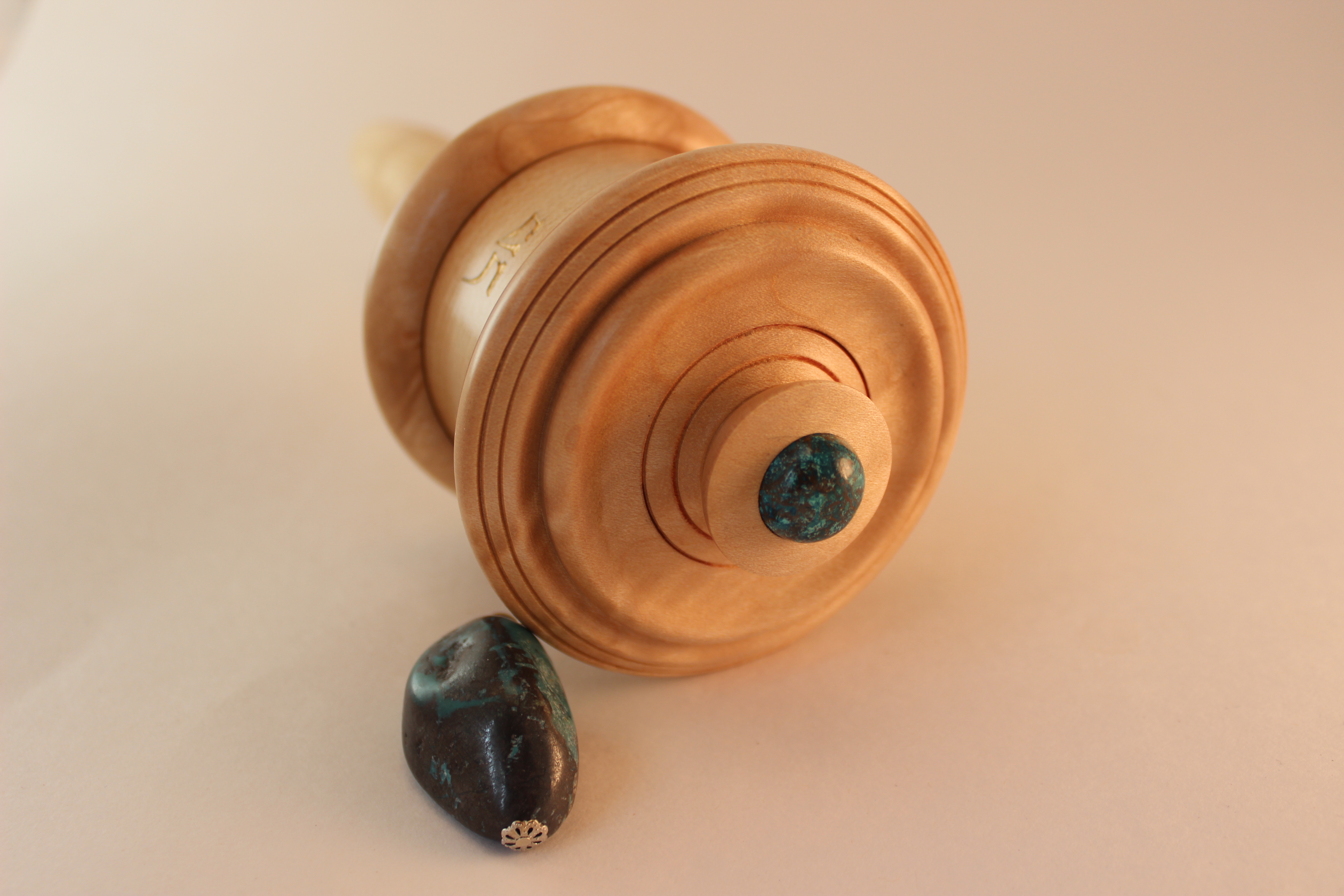 Dharma Wheel Maple Wood - Image 8